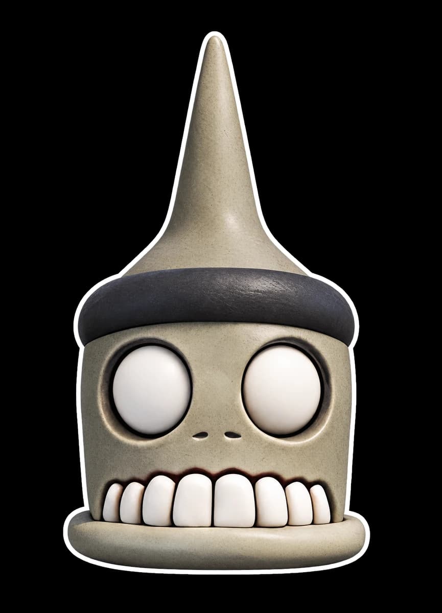 Tête d'IGOR, le personnage de KIIXSAW